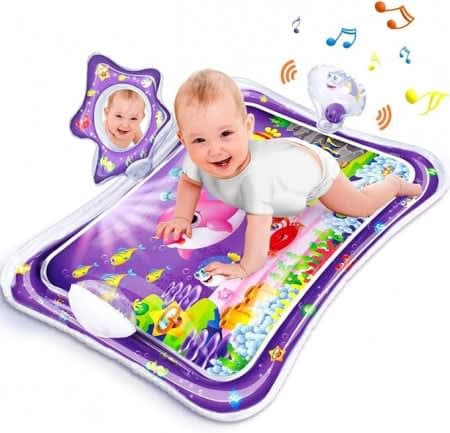 Covoras cu apa pentru bebelusi, multicolor, 78x61 cm