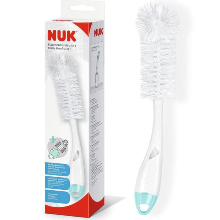 Nuk Perie de spalat biberoane si tetine 2 in 1