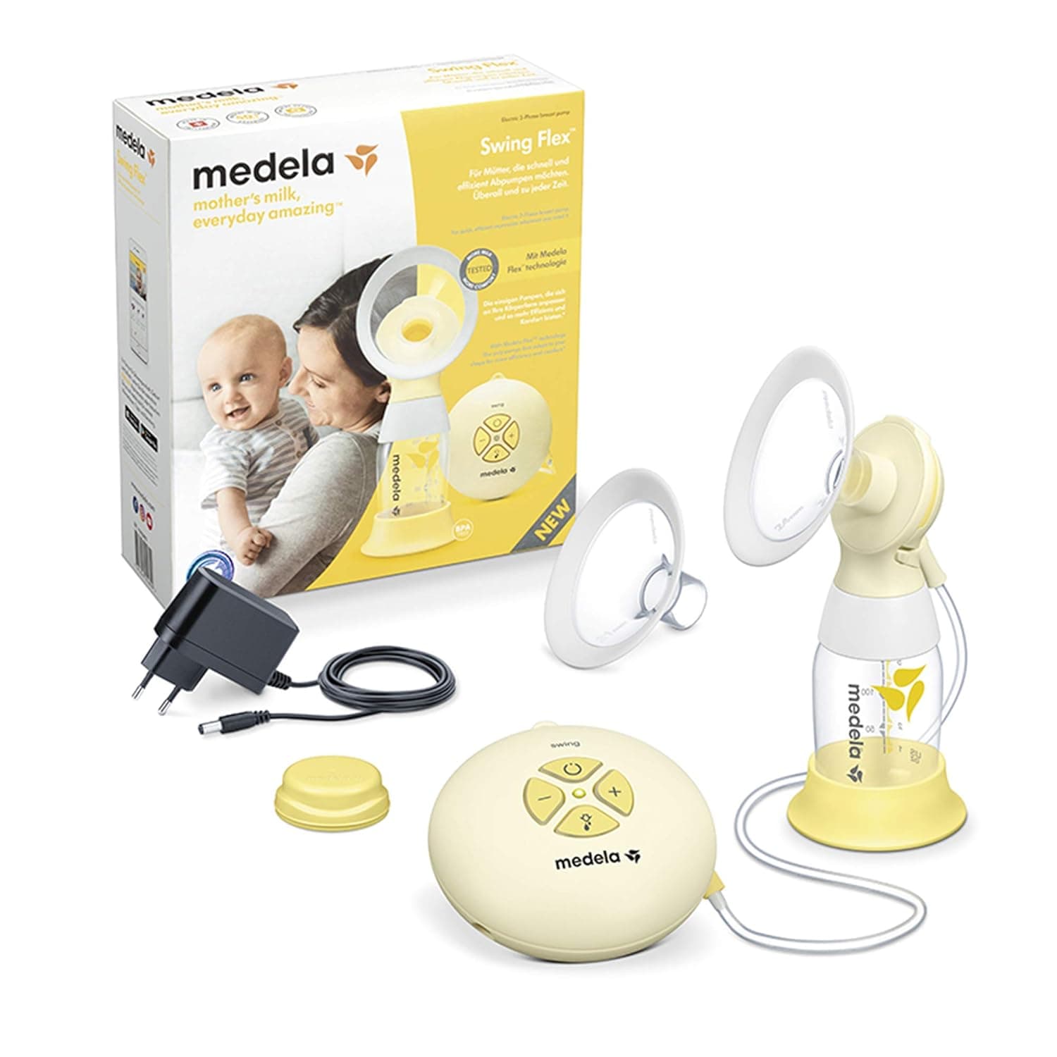 Pompa Electrica Medela Swing Flex, Performanta, 2-Faze